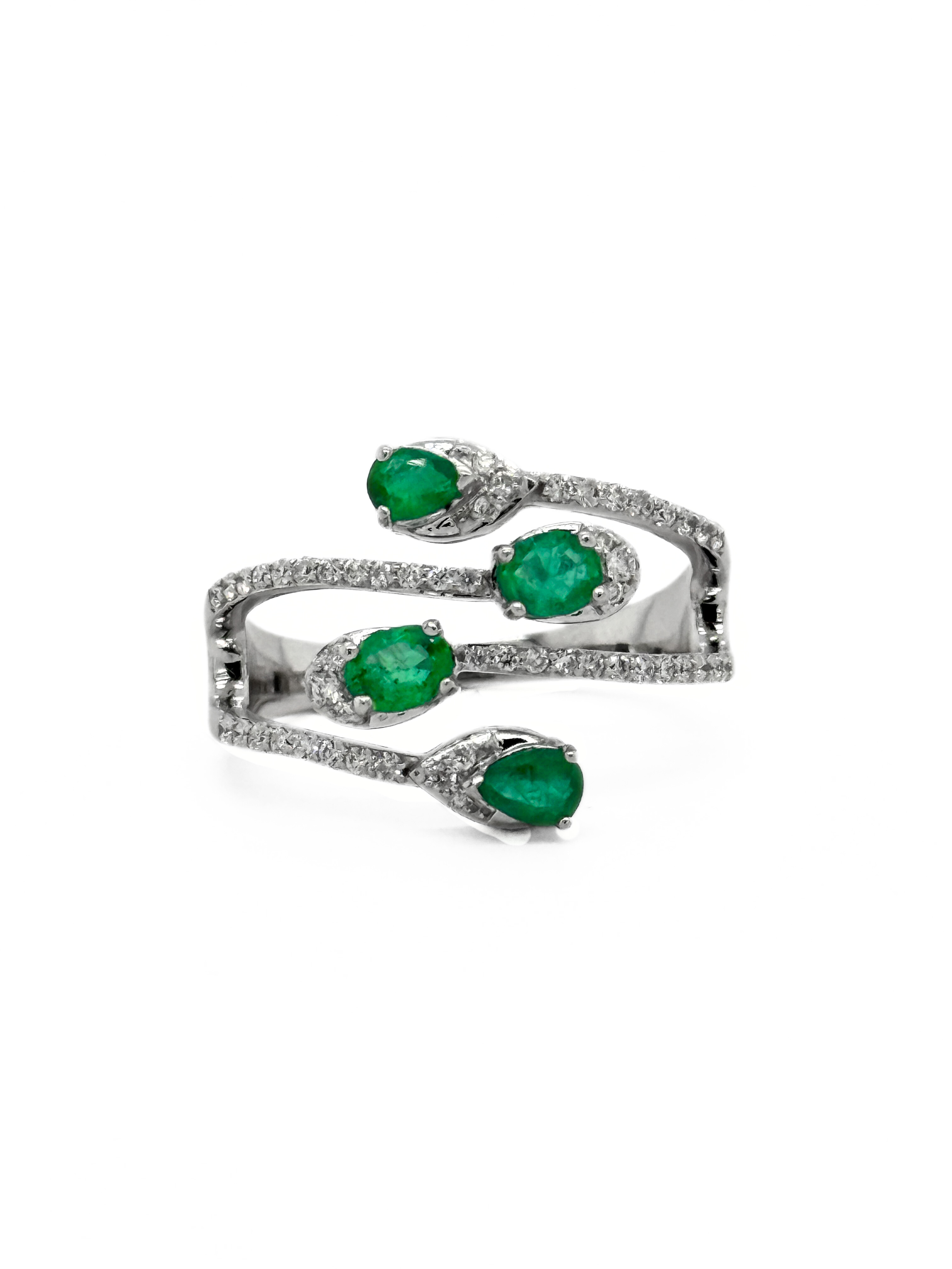 EMERALD FASHION RING-413174